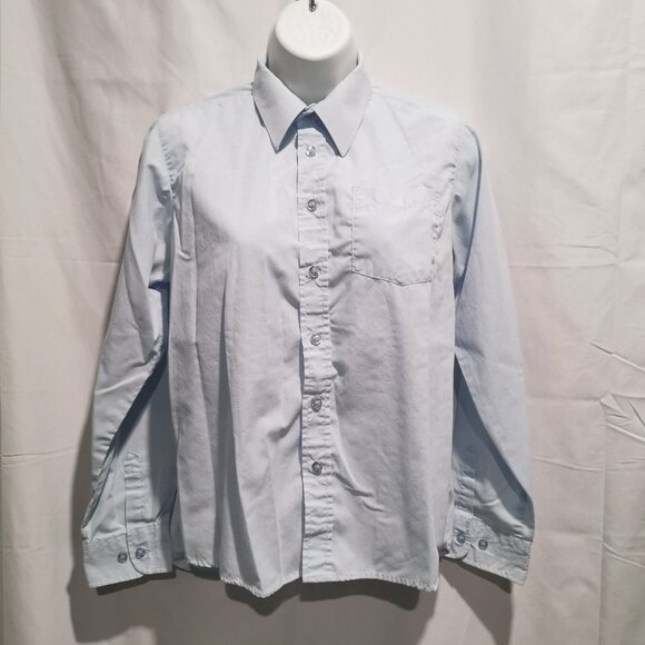 Collared Blouse with Chest Pocket Size SM EUC #191 - Picture 1 of 8